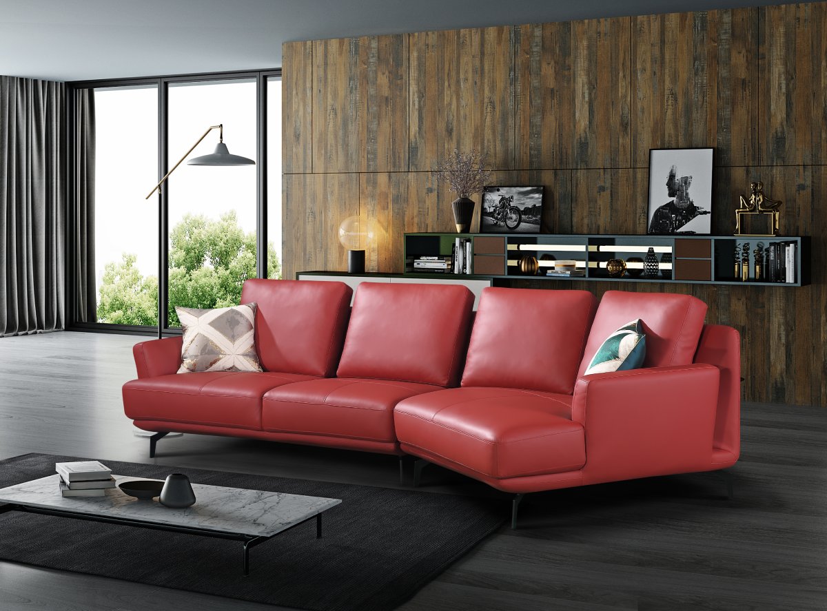 Leather Sofa ZM828